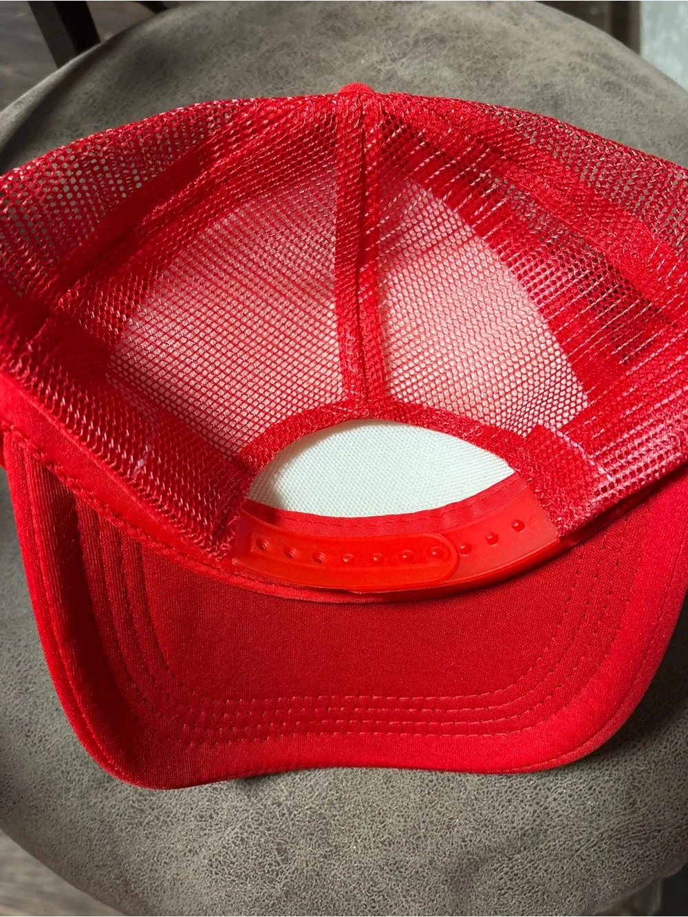Kids Red 'You Missed.' Trucker Hat